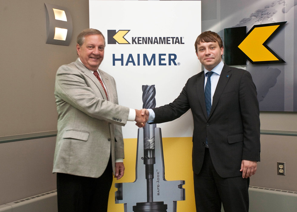 Kennametal and Haimer Sign Agreement to Supply Kennametal’s Breakthrough KM4X Spindle Connection